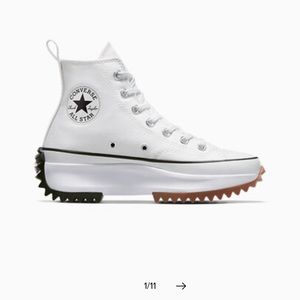 Brand new in the box converse run star hike platform high tops